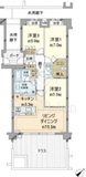ドレッセ藤が丘 1階 間取り図