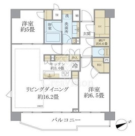 ブリリア西荻窪 8階 間取り図