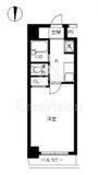 スカイコート銀座東第2 5階 間取り図
