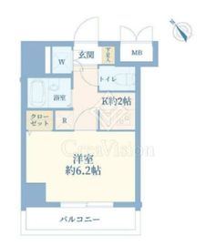 ドルチェ月島弐番館 9階 間取り図
