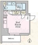 プライムメゾン亀戸 204 間取り図