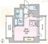 プライムメゾン亀戸 503 間取り図