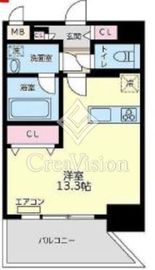 ウェルカーサ横浜中央 7階 間取り図