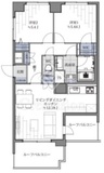 藤和シティホームズ池袋立教通り 5階 間取り図