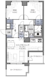 藤和シティホームズ池袋立教通り 5階 間取り図