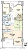 プラウドシティ金町ガーデン 1階 間取り図