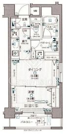 日神デュオステージ浅草橋 9階 間取り図