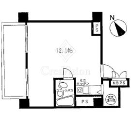 プレジデントハイツ五反田 9階 間取り図