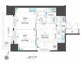 フェニックス板橋大山 4階 間取り図