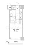 ドゥーエ新川崎 307 間取り図