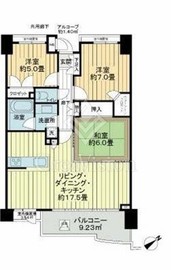 ジェイパーク尾山台2 2階 間取り図