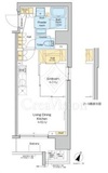 プラウドフラット大井町 1003 間取り図
