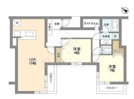 PATH牛込神楽坂 302 間取り図