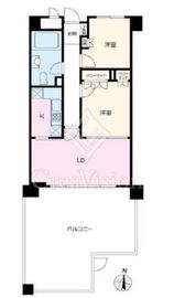 朝日目黒マンション 4階 間取り図