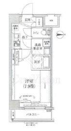 ティモーネ深川リーヴァ 2階 間取り図