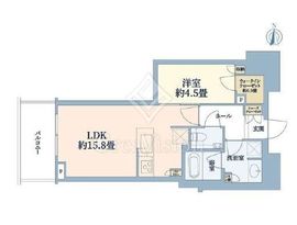 パークシティ中野ザタワーエアーズ 5階 間取り図