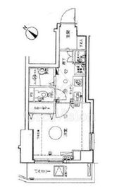 ステージファースト三軒茶屋 14階 間取り図