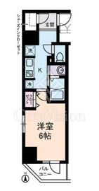 ライジングプレイス亀戸 2階 間取り図