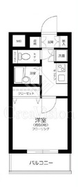 ドルチェ芝浦ディマーレ 7階 間取り図