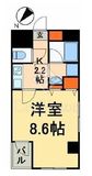 ラグジュアリーアパートメント東日本橋 702 間取り図