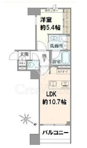 グリーンパーク日本橋堀留町 7階 間取り図