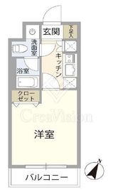パークサイド九段 5階 間取り図