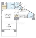 アールプライム大手町 303 間取り図