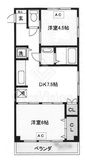 石井ダイアパレス中落合 1階 間取り図
