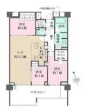 ザ・パークハウス代々木大山レジデンス 3階 間取り図