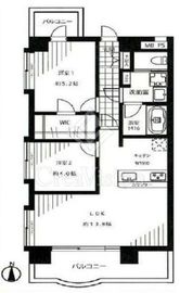 新宿サニーコート 7階 間取り図