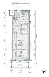 ミリアレジデンス東池袋 506 間取り図