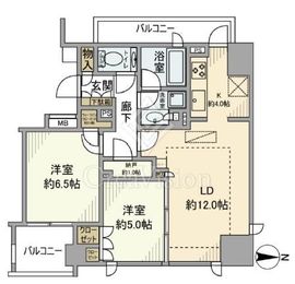 シティテラス目白 2階 間取り図
