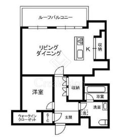 三田マンション 3階 間取り図