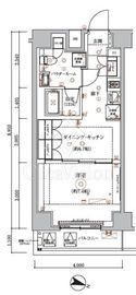 ARCOBALENO HASUNEⅡ (アルコバレーノ蓮根Ⅱ) 7階 間取り図