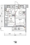 ARCOBALENO HASUNEⅡ (アルコバレーノ蓮根Ⅱ) 6階 間取り図