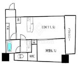 三樹ビル 901 間取り図