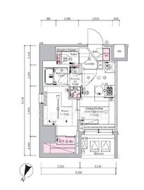 SYFORME SHINKOYASU (シーフォルム新子安) 11階 間取り図