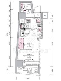 SYFORME SHINKOYASU (シーフォルム新子安) 4階 間取り図