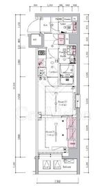 SYFORME SHINKOYASU (シーフォルム新子安) 2階 間取り図