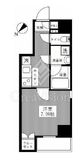 スカイコートパレス八丁堀 3階 間取り図