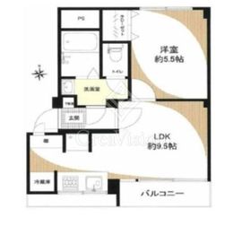 マンション信濃苑 3階 間取り図
