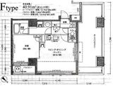 ドルチェ日本橋浜町弐番館 10階 間取り図
