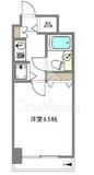 ビクセル新宿 4階 間取り図