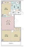 ニューハウス浜町 4階 間取り図