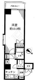 ステージファースト三宿 7階 間取り図