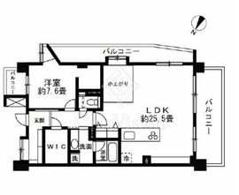フォルム上用賀馬事公苑 3階 間取り図