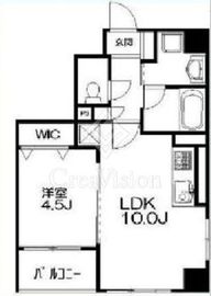 ユーノ新宿柏木 301 間取り図