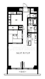 グランドメゾン新宿東 3階 間取り図