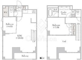 ルミーク錦糸町 1003 間取り図