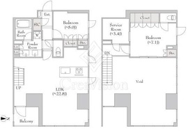 ルミーク錦糸町 501 間取り図